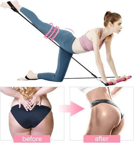 PilatesCore – Complete Pilates Bar Set voor Thuis Bowlift