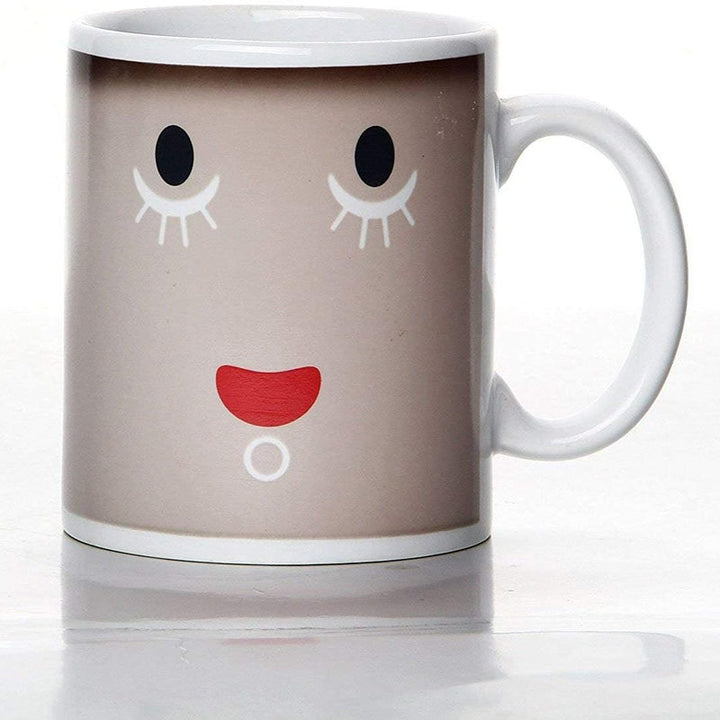 Morning Smiley Magic Heat Sensitive Color Changing Ceramic Coffee Mug | Bowlift