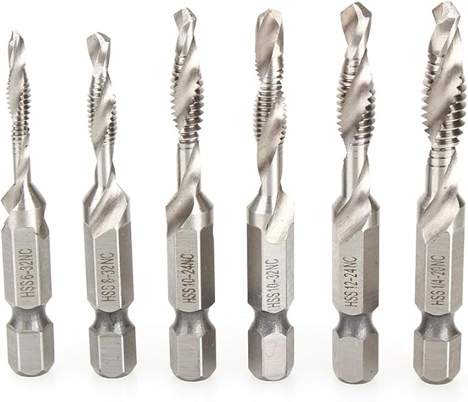 Screwdriver, 6.35 mm (1/4") screw plug, 6 pieces wrench | Bowlift