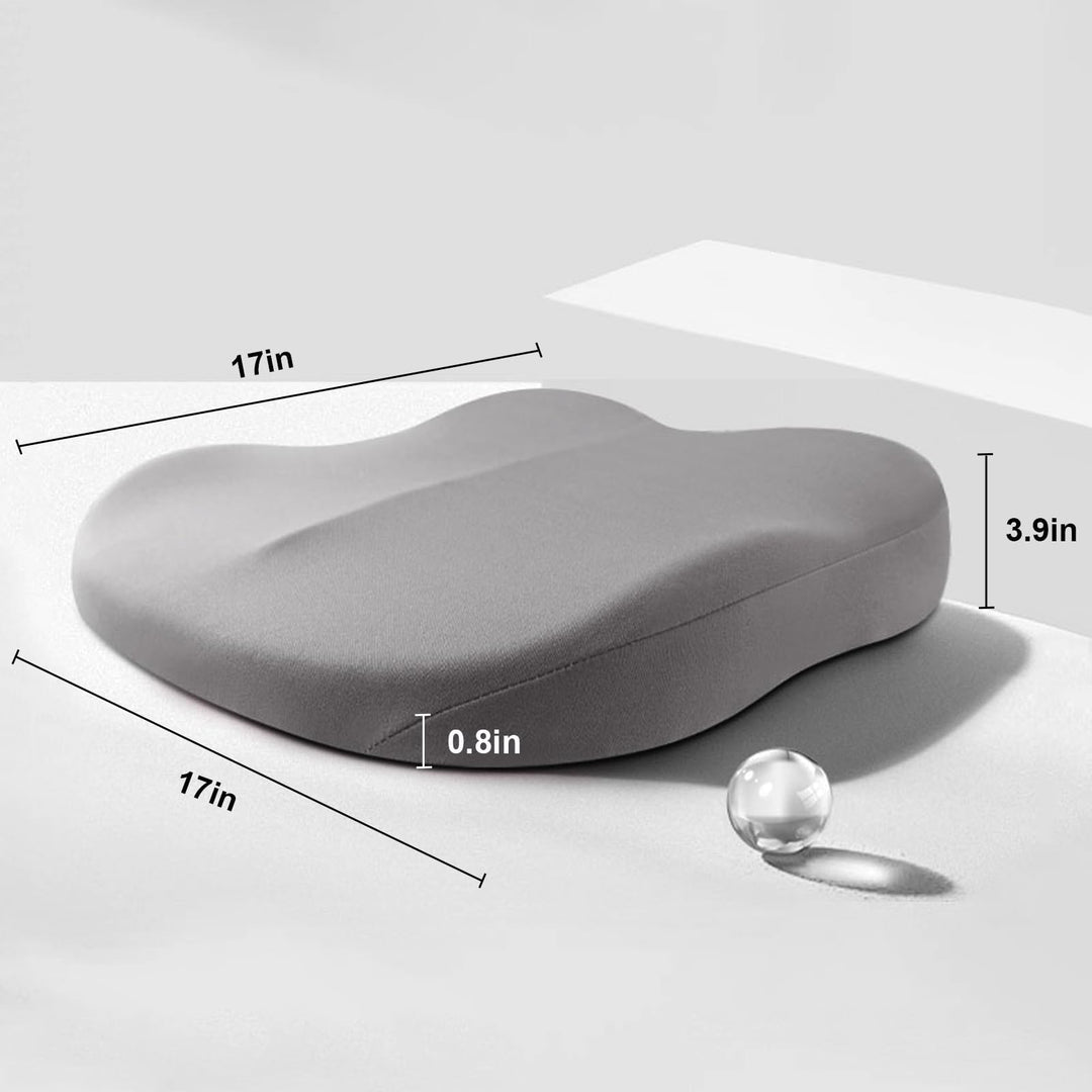 Car Cushion Height Increase – Ergonomic Seat Booster Cushion with Memory Foam | Bowlift