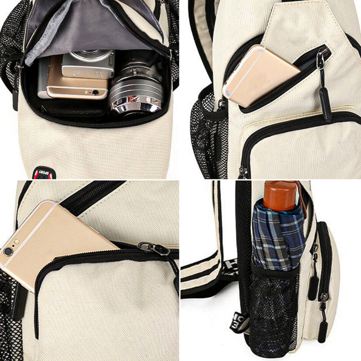 BowLift | Ladies Crossbody Bag - Canvas Outdoor Shoulder Bag with Multiple Carry Options