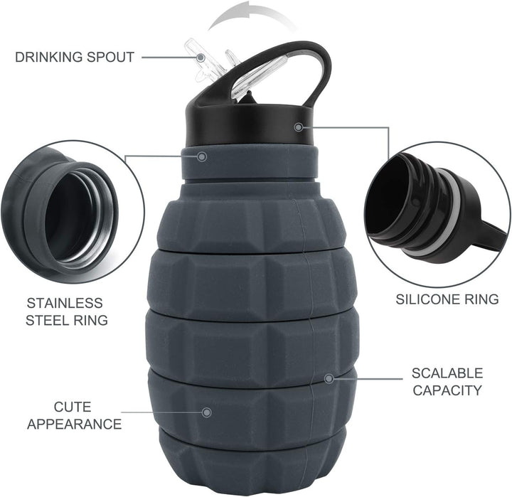 FlexiBottle - Duurzame Opvouwbare Reisbeker 575 ML Bowlift
