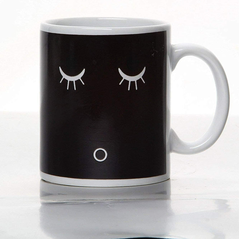 Morning Smiley Magic Heat Sensitive Color Changing Ceramic Coffee Mug | Bowlift