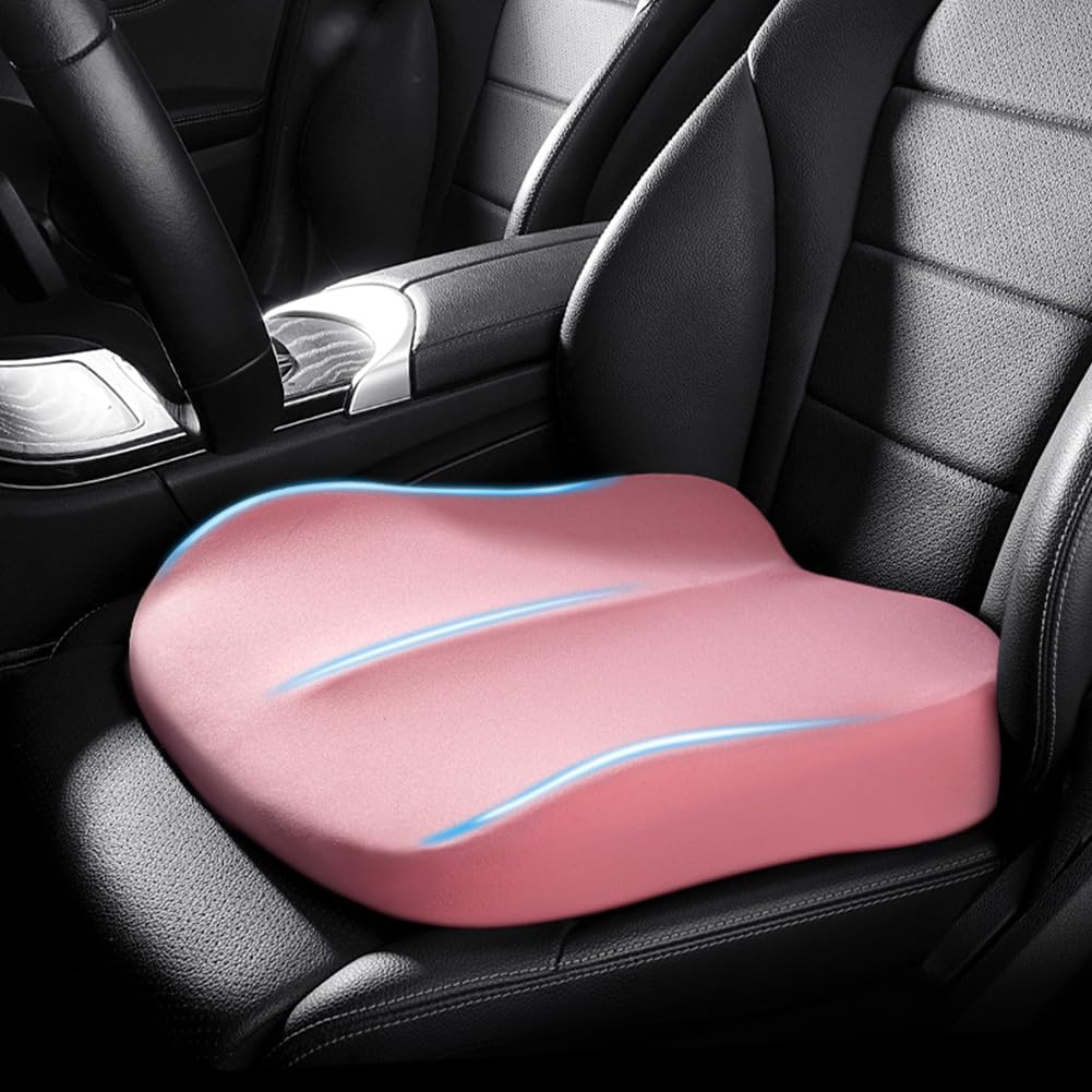 Car Cushion Height Increase – Ergonomic Seat Booster Cushion with Memory Foam | Bowlift