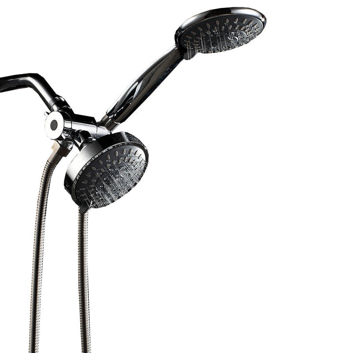 BowLift | Traditional Dual Shower Heads Home Metal Round Shape Dual Shower