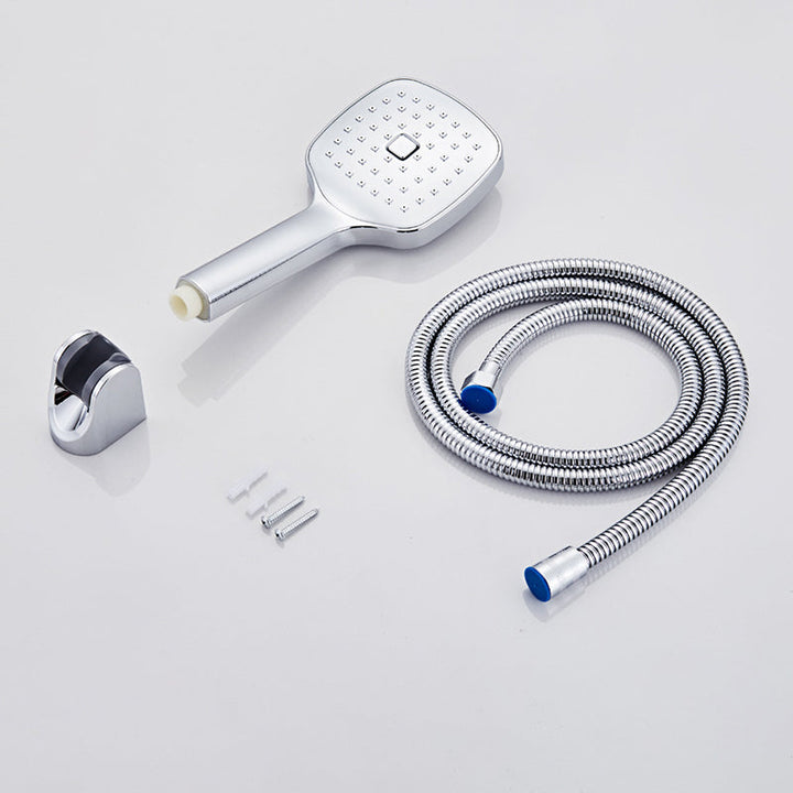 BowLift | Square Handheld Shower Head Modern Wall Mounted Handheld Shower Head