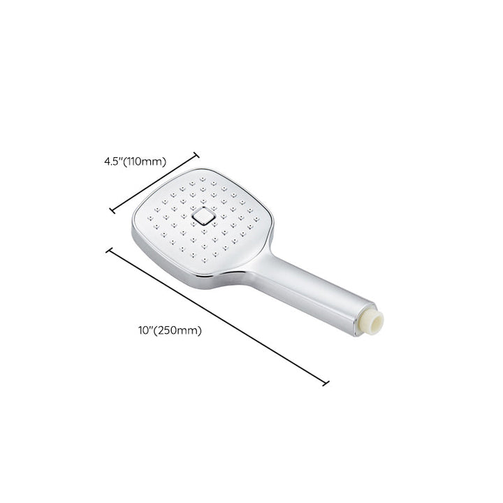 BowLift | Square Handheld Shower Head Modern Wall Mounted Handheld Shower Head