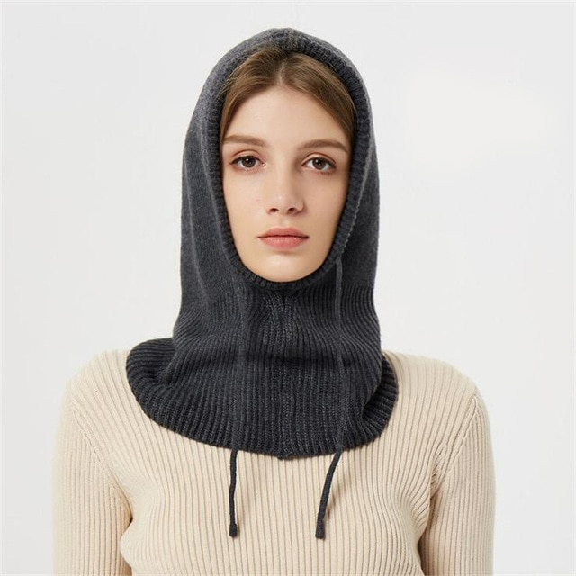 Cashmere Winter Knit Hat Bowlift