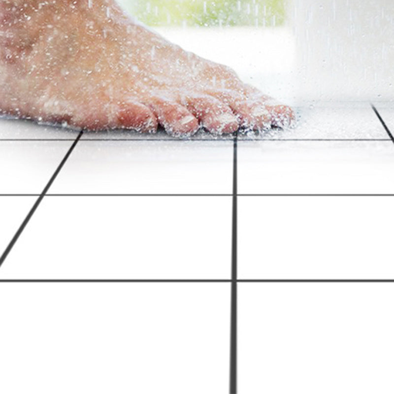 BowLift | Bathroom Square PVC Flooring 24" x 118" x 4mm Peel and Stick Vinyl Flooring