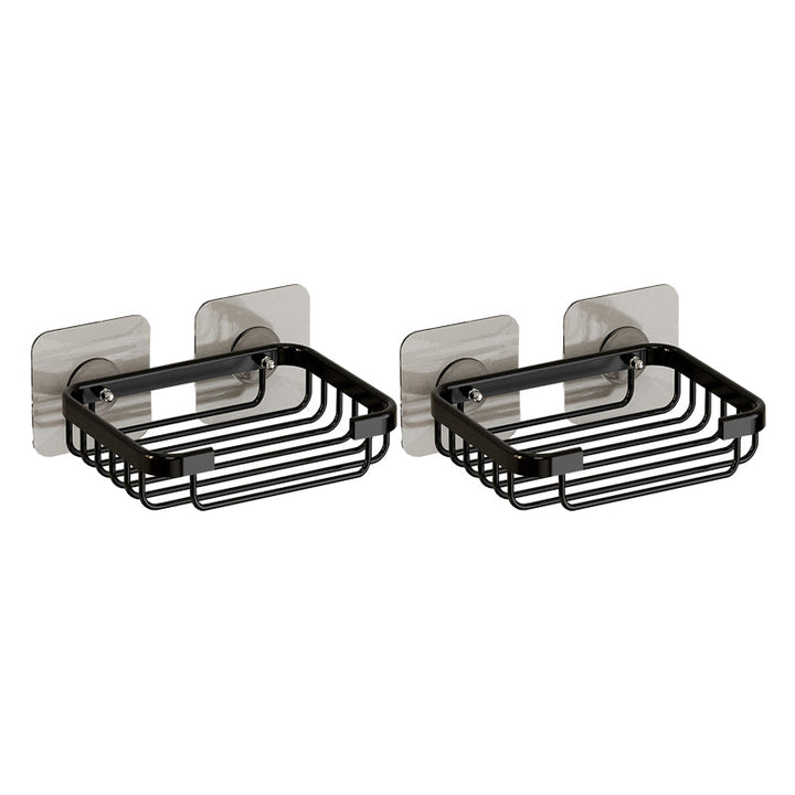 BowLift | Modern Bathroom Accessory Set Shelf Black/Silver/Grey Bathroom Accessories Set