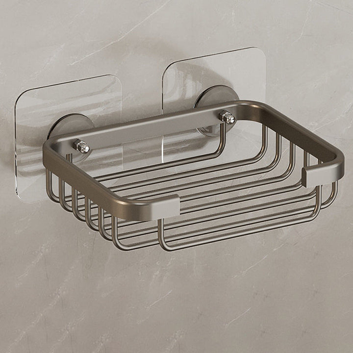 BowLift | Modern Bathroom Accessory Set Shelf Black/Silver/Grey Bathroom Accessories Set