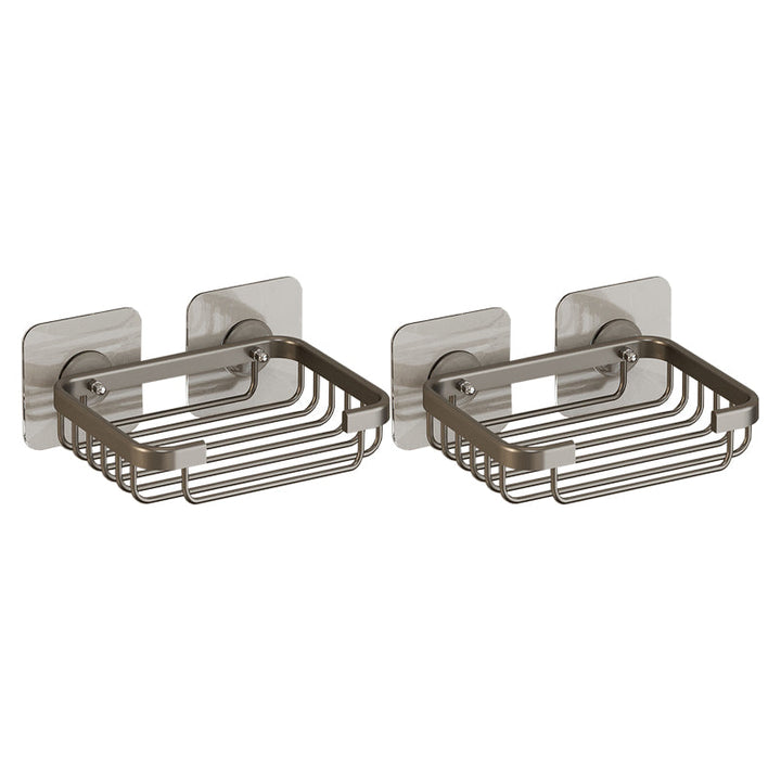 BowLift | Modern Bathroom Accessory Set Shelf Black/Silver/Grey Bathroom Accessories Set