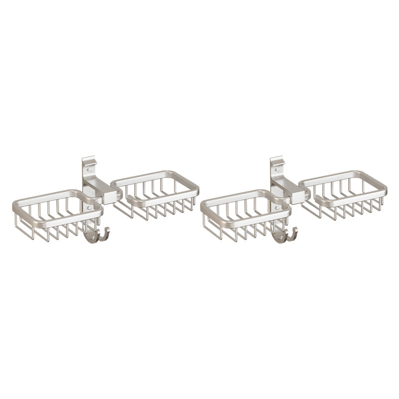 BowLift | Modern Bathroom Accessory Set Shelf Black/Silver/Grey Bathroom Accessories Set