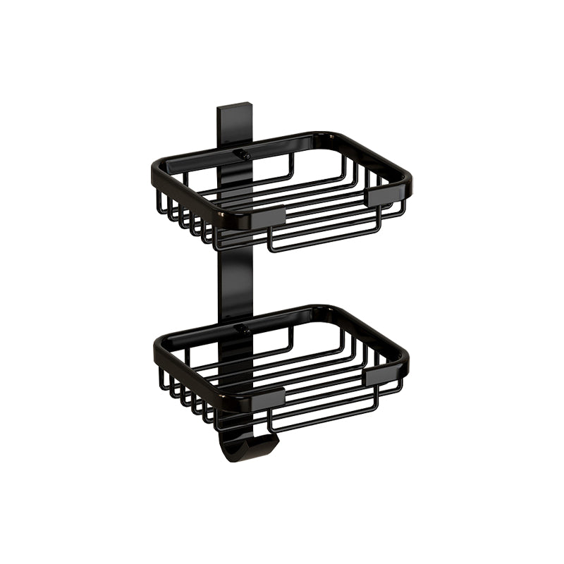 BowLift | Modern Bathroom Accessory Set Shelf Black/Silver/Grey Bathroom Accessories Set