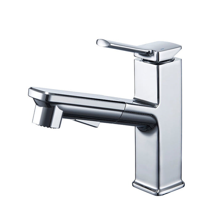 BowLift | Modern Vessel Faucet Copper Solid Color Single Handle Vessel Faucet