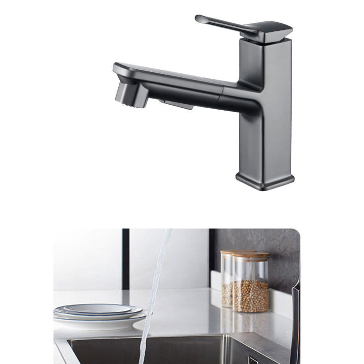 BowLift | Modern Vessel Faucet Copper Solid Color Single Handle Vessel Faucet
