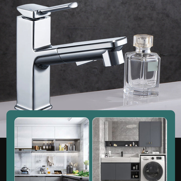 BowLift | Modern Vessel Faucet Copper Solid Color Single Handle Vessel Faucet