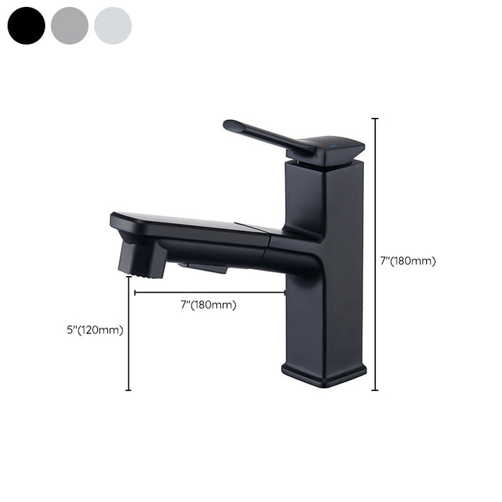 BowLift | Modern Vessel Faucet Copper Solid Color Single Handle Vessel Faucet
