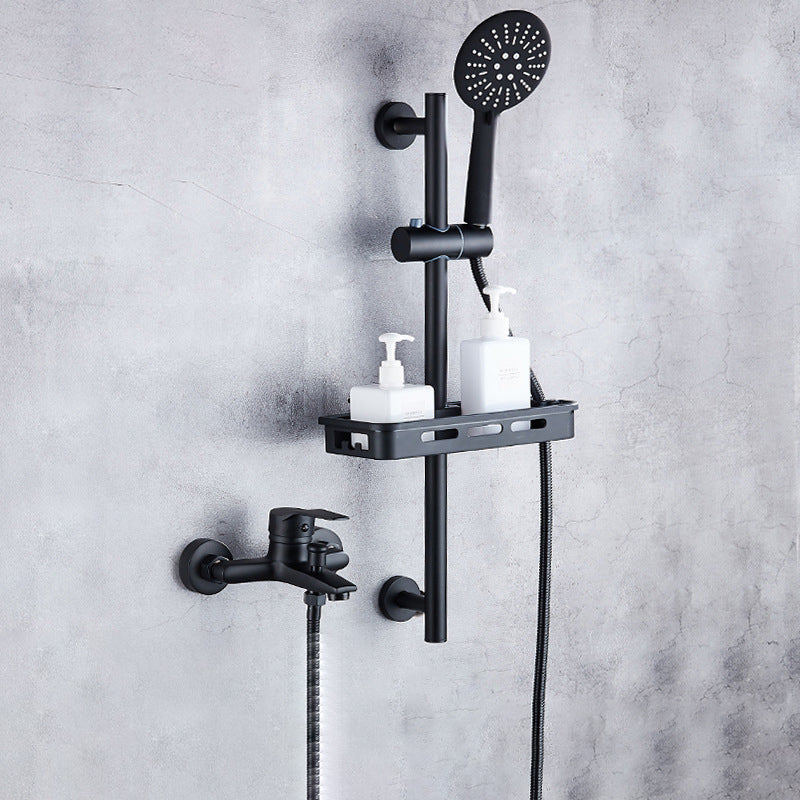 BowLift | Brass Wall-Mounted Shower System Single Handle Shower with Lever Handle