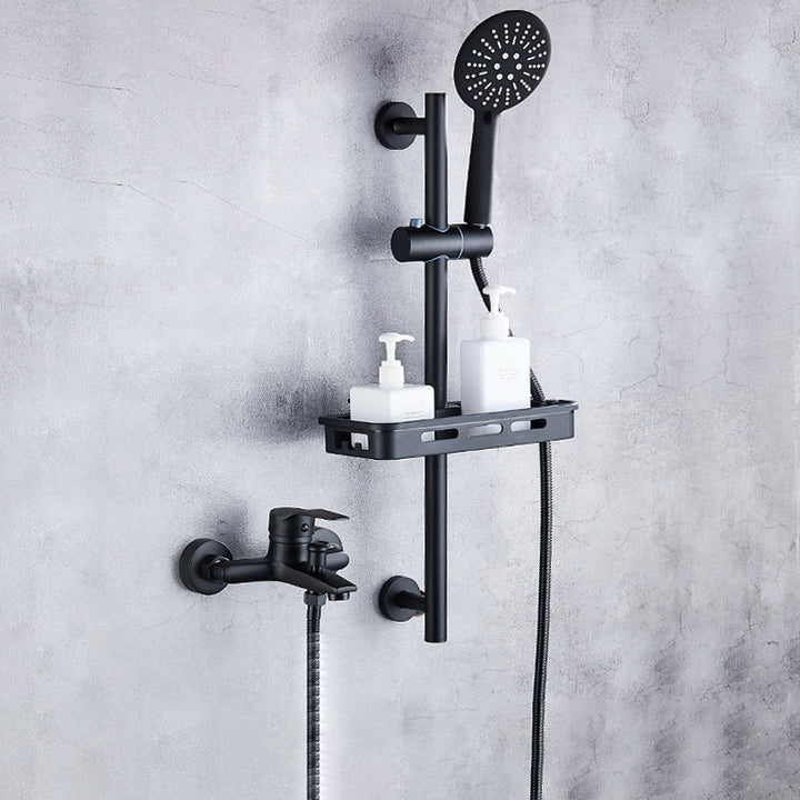 BowLift | Brass Wall-Mounted Shower System Single Handle Shower with Lever Handle
