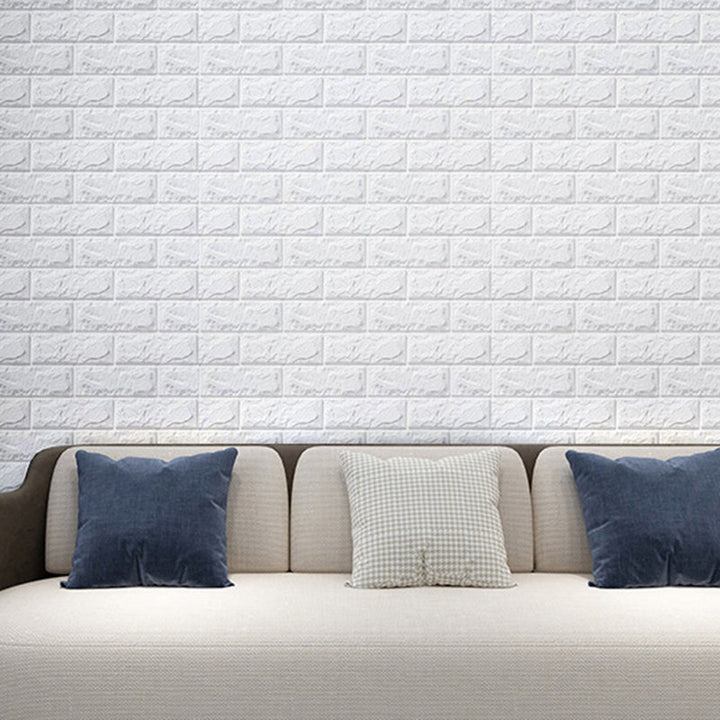 BowLift | Modern Wall Tile PVC 3D Embossing Self-Adhesive Waterproof Interior Wall Panel