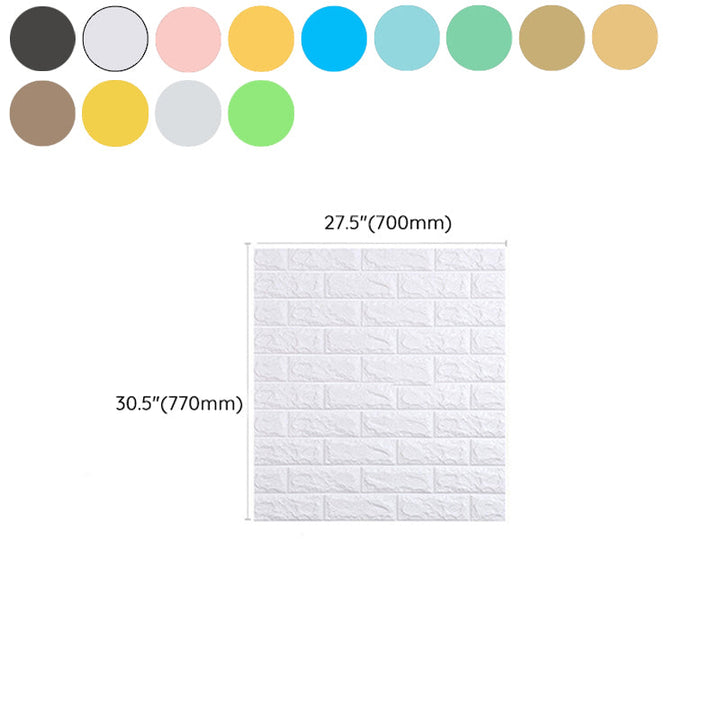 BowLift | Modern Wall Tile PVC 3D Embossing Self-Adhesive Waterproof Interior Wall Panel