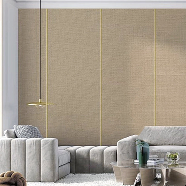 BowLift | Fireproof foam covering for peeling off and sticking on living room solid color wall panels