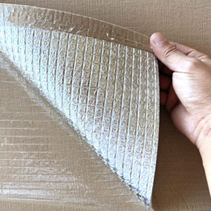 BowLift | Fireproof foam covering for peeling off and sticking on living room solid color wall panels