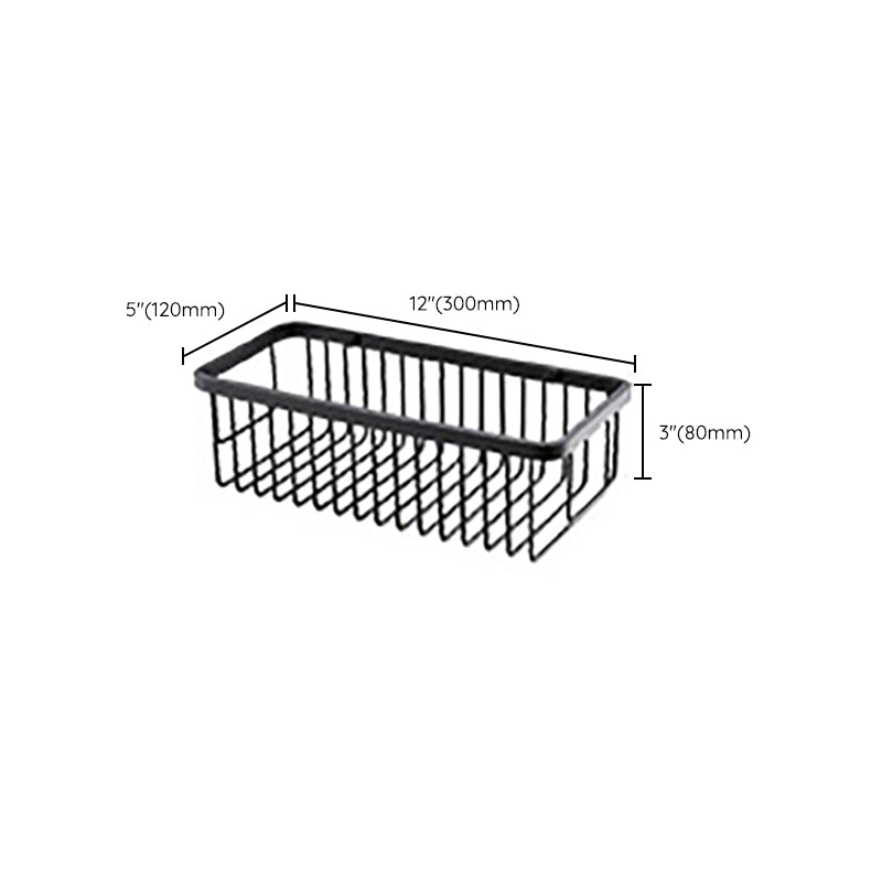 BowLift | Modern Classic Bathroom Accessories Set in Stainless Steel Matte Black Bathrobe Hook/Towel Ring Bar