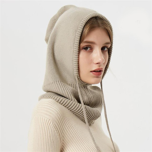 Cashmere Winter Knit Hat Bowlift