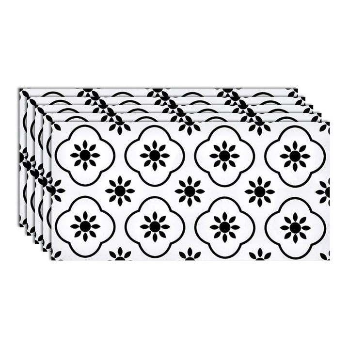 BowLift | Contemporary Wallpaper Single Panel Bathroom Wallpaper with Rectangular Shape