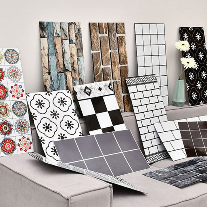 BowLift | Contemporary Wallpaper Single Panel Bathroom Wallpaper with Rectangular Shape