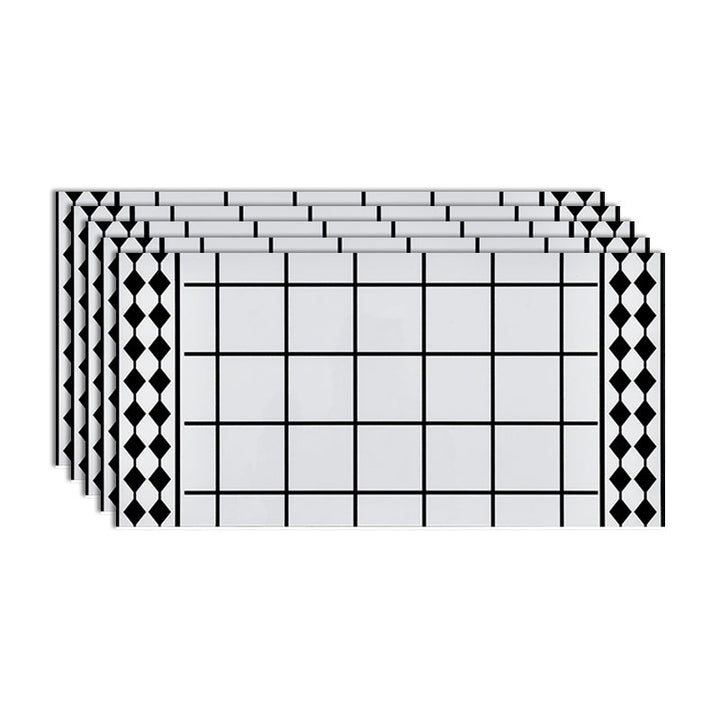 BowLift | Contemporary Wallpaper Single Panel Bathroom Wallpaper with Rectangular Shape
