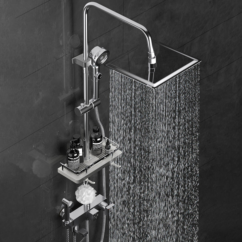 BowLift | Wall-mounted shower system handle lever spot resist copper shower system