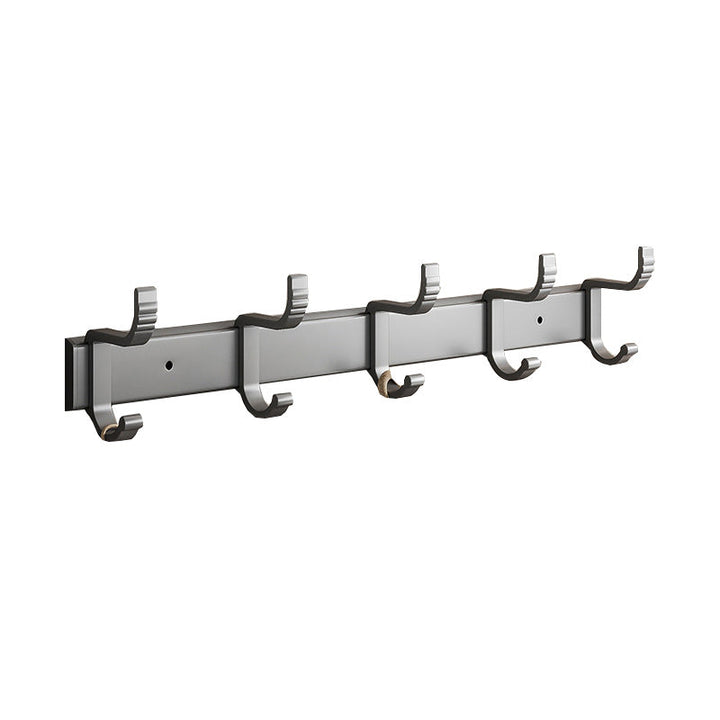 BowLift | Gray Aluminum Bathroom Accessory Set Contemporary Bathroom Shelf