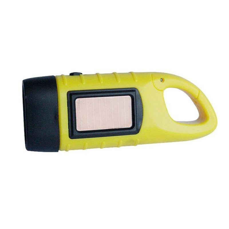 BowLift | Solar-Powered Waterproof Flashlight with Manual Charging – Compact Emergency LED Light for Outdoor and Home Use