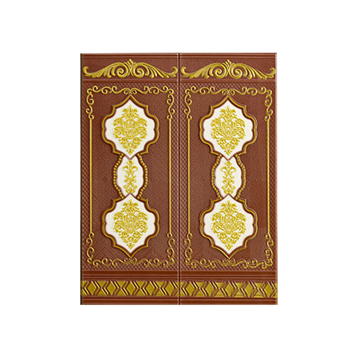 BowLift | 3D embossed wall panel Glam style waterproof wall panel for the living room