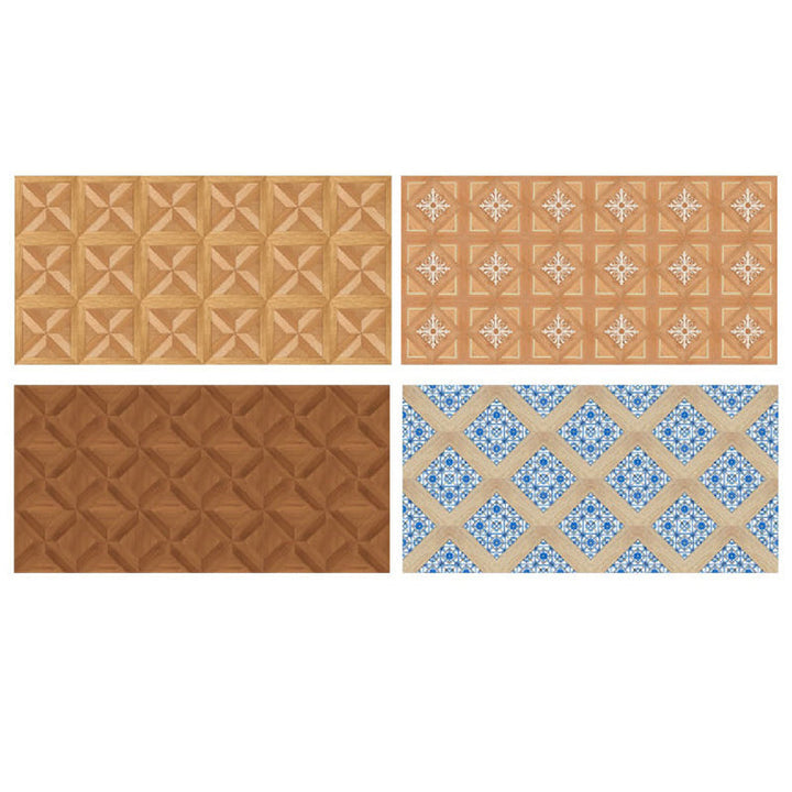 BowLift | Fancy PVC Vinyl Floor Peel and Stick Geometrically Printed Vinyl Plank Floor