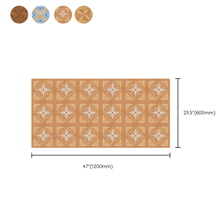 BowLift | Fancy PVC Vinyl Floor Peel and Stick Geometrically Printed Vinyl Plank Floor