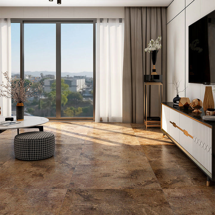 BowLift | PVC flooring stone design peel & stick square vinyl flooring for the living room