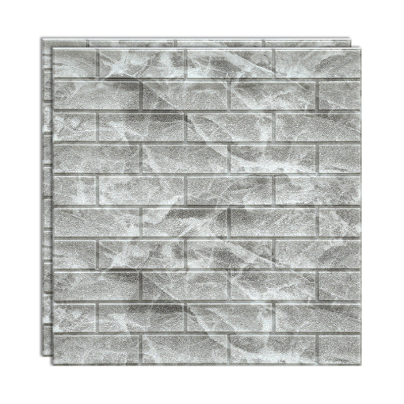 BowLift | Industrial Wall Panel, 3D Brick Bathroom Wall Panels Set of 2