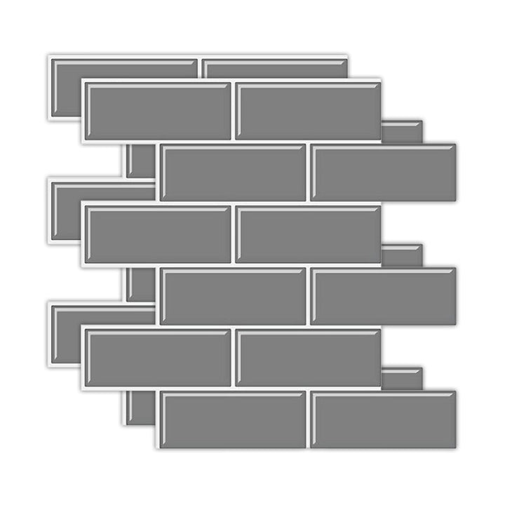 BowLift | Rectangular Tile - Peel & Stick Easy waterproof plastic peel and stick subway tile for the kitchen