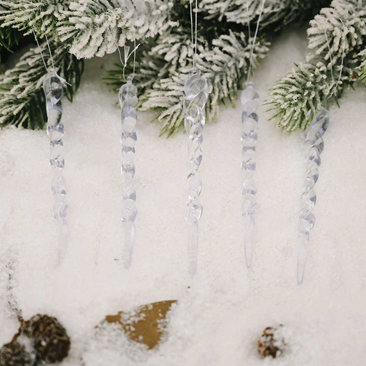 BowLift | 12Pcs Christmas Tree Decoration Artificial Icicles
