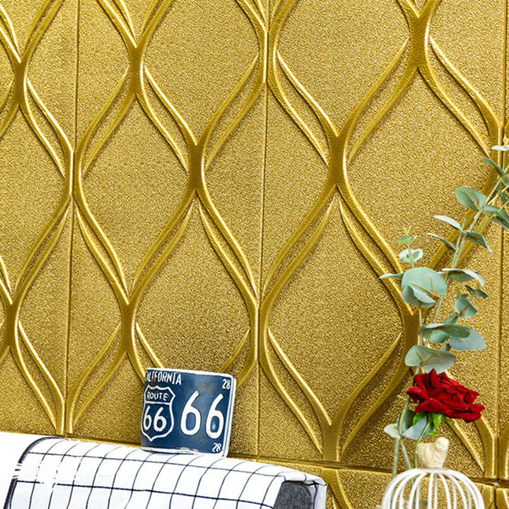 BowLift | Contemporary waterproof wall planks striped brick bedroom wall panels