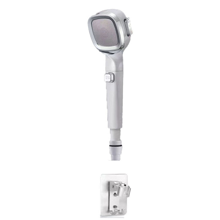 BowLift | 4-Stage Pressure Shower Head One-Button Water Stop Handheld Shower Head