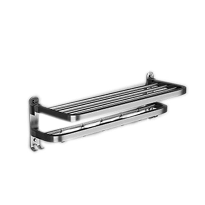 BowLift | Modern gray bathroom accessory set bathroom shelf bath hardware set
