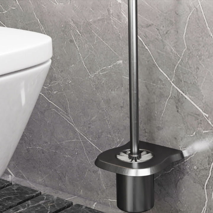 BowLift | Modern gray bathroom accessory set bathroom shelf bath hardware set