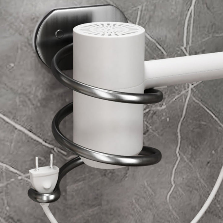 BowLift | Modern gray bathroom accessory set bathroom shelf bath hardware set