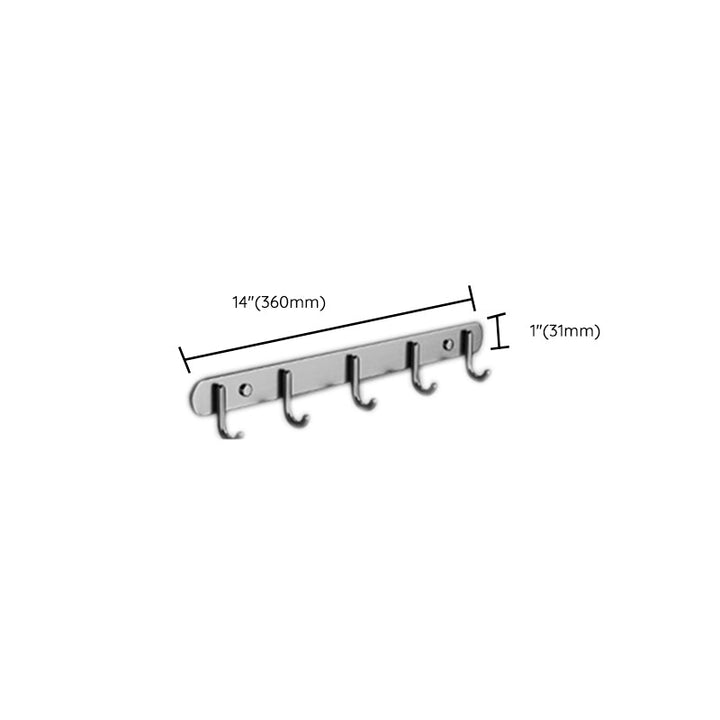 BowLift | Modern gray bathroom accessory set bathroom shelf bath hardware set