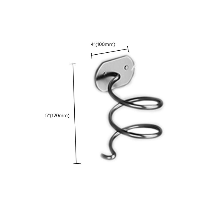 BowLift | Modern gray bathroom accessory set bathroom shelf bath hardware set